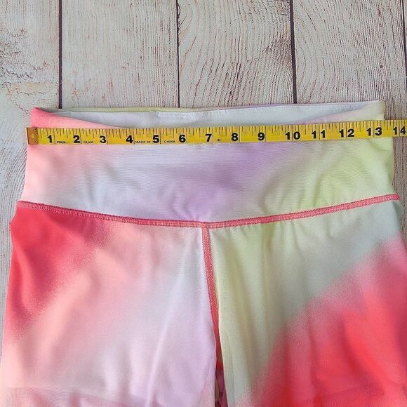 Victoria Sport Knockout Cali Haze Rainbow Mesh Tights sz M - Picture 4 of 11